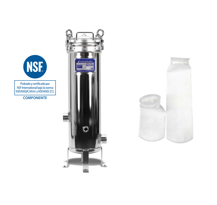 Portafiltros y Filtros Bolsa